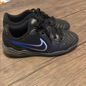Nike Black Kids Indoor Soccer Shoes